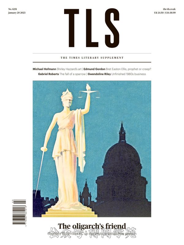 The TLS 泰晤士报文学副刊 2023年1月20日刊 (.PDF)