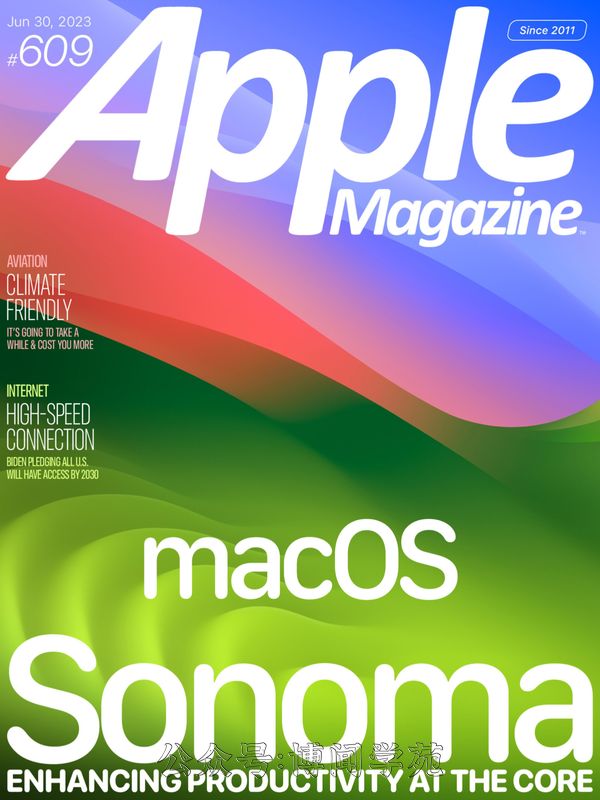 Apple Magazine 苹果周刊 2023年6月30日刊 (.PDF)
