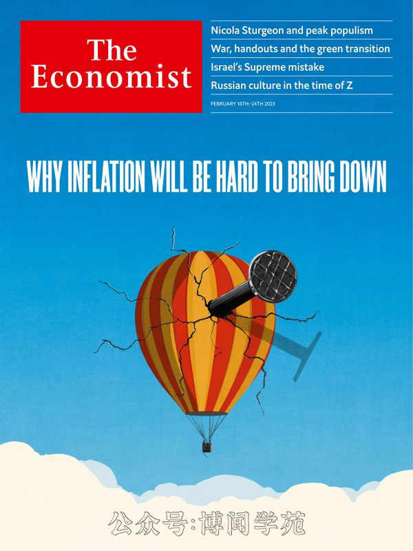 The Economist 经济学人 2023年2月18日刊 (.PDF/MOBI/EPUB/MP3音频)