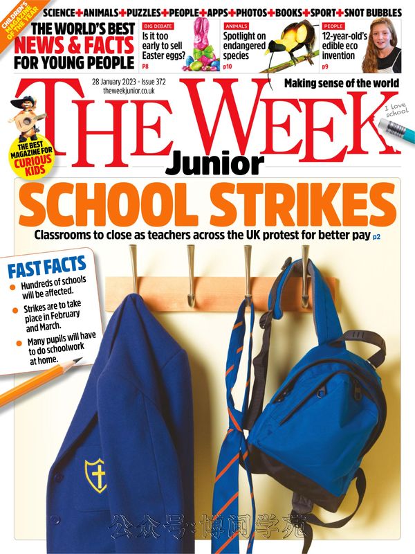The Week Junior UK 青少年新闻周刊 英国版 2023年1月28日刊 (.PDF)
