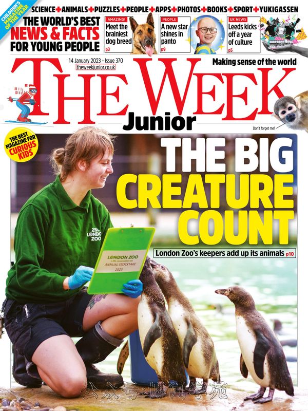 The Week Junior UK 青少年新闻周刊 英国版 2023年1月14日刊 (.PDF)