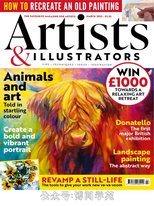 Artists & Illustrators 艺术家和插画家 2023年3月刊 (.PDF)