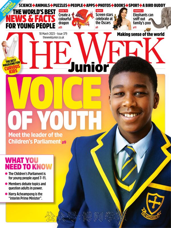 The Week Junior UK 青少年新闻周刊 英国版 2023年3月18日刊 (.PDF)