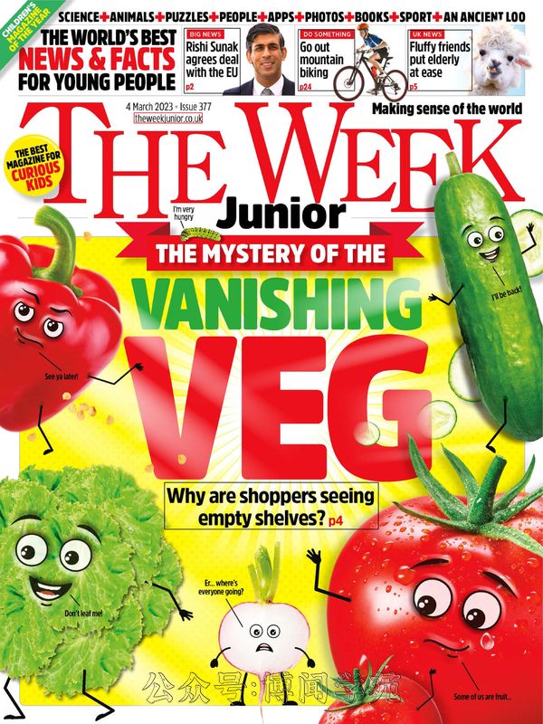 The Week Junior UK 青少年新闻周刊 英国版 2023年3月4日刊 (.PDF)