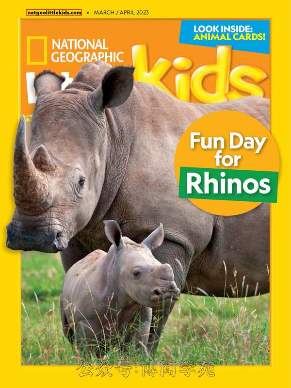 National Geographic Little Kids 国家地理幼儿版 2023年3月&4月刊 (.PDF)