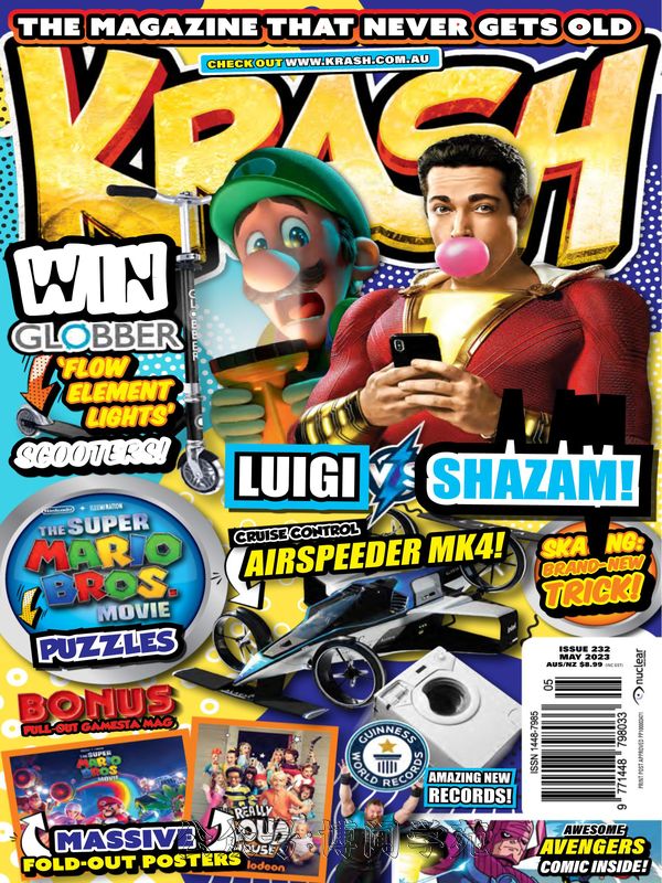 Krash Krash男生动画电玩杂志 2023年5月刊 (.PDF)