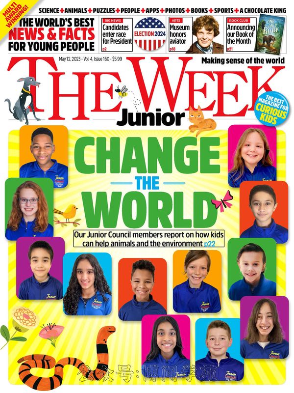 The Week Junior USA 青少年新闻周刊 美国版 2023年5月12日刊 (.PDF)