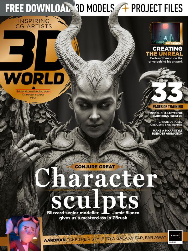 3D World 3D世界CG艺术 2023年7月刊 (.PDF)