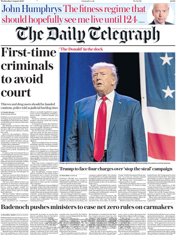 The Daily Telegraph 每日电讯报 2023年8月2刊 (.PDF)