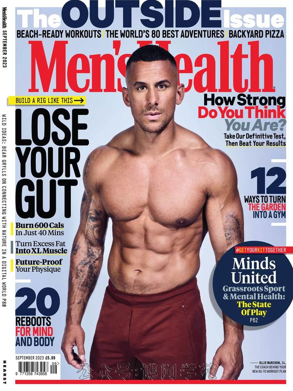 Men’s Health UK 男性健康 英国版 2023年9月刊 (.PDF)