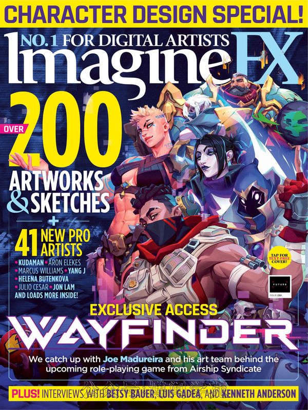 ImagineFX 科幻数码艺术 2023年9月刊 (.PDF)