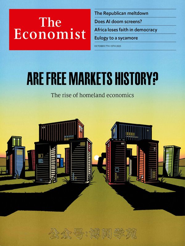 The Economist 经济学人 2023年10月7日刊 (.PDF/MOBI/EPUB/MP3音频)