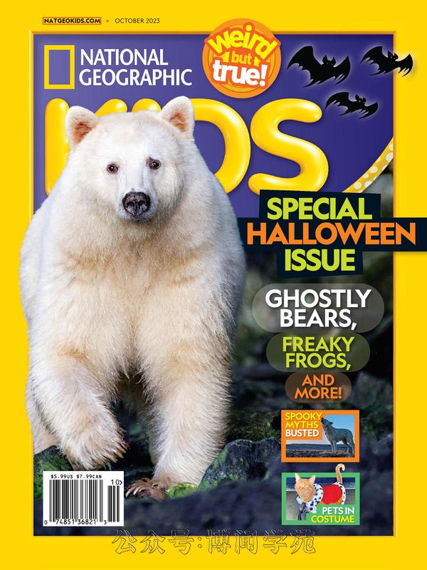 National Geographic Kids 国家地理少儿版 2023年10月刊 (.PDF)