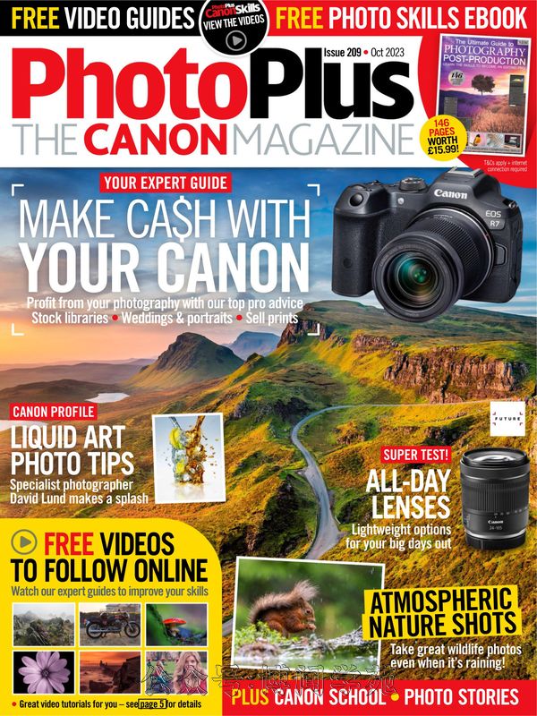 PhotoPlus The Canon Magazine 佳能摄影 2023年10月刊 (.PDF)
