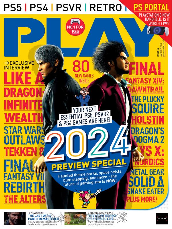 Play PlayStation官方杂志 2024年1月刊 (.PDF)