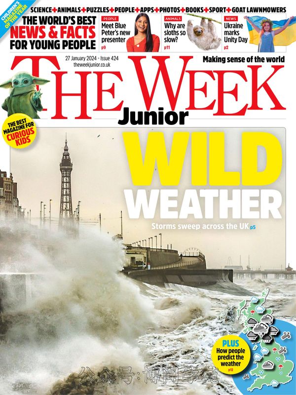 The Week Junior UK 青少年新闻周刊 英国版 2024年1月27日刊 (.PDF)