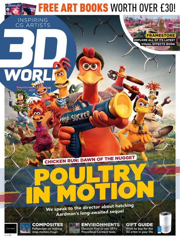 3D World 3D世界CG艺术 2024年1月刊 (.PDF)