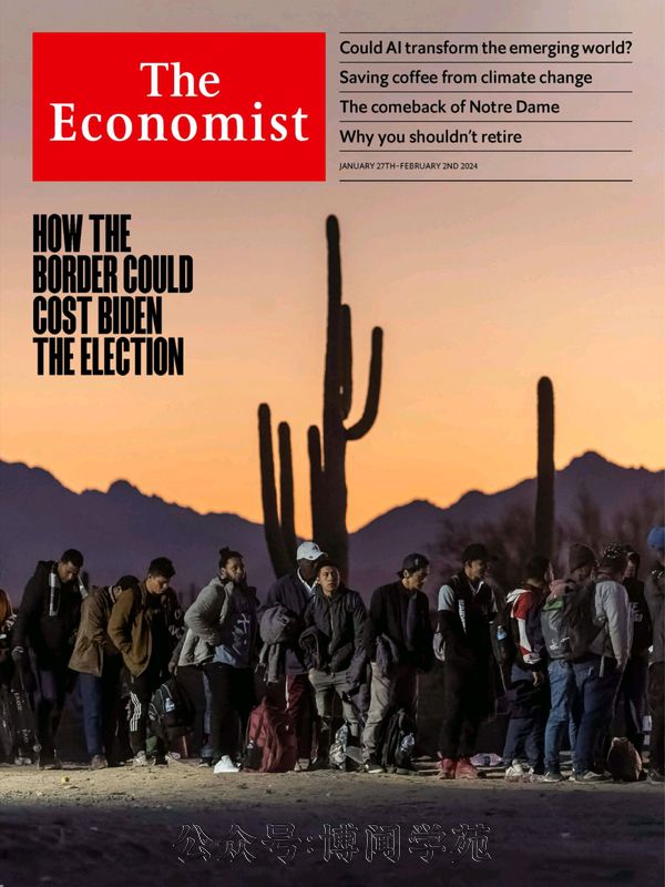 The Economist 经济学人 2024年1月27日刊 (.PDF/MOBI/EPUB/MP3音频)