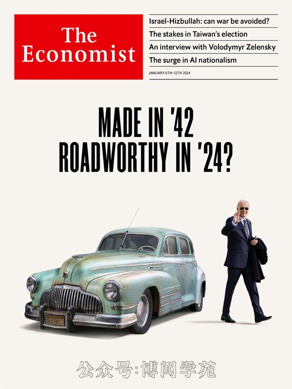 The Economist 经济学人 2024年1月6日刊 (.PDF/MOBI/EPUB/MP3音频)