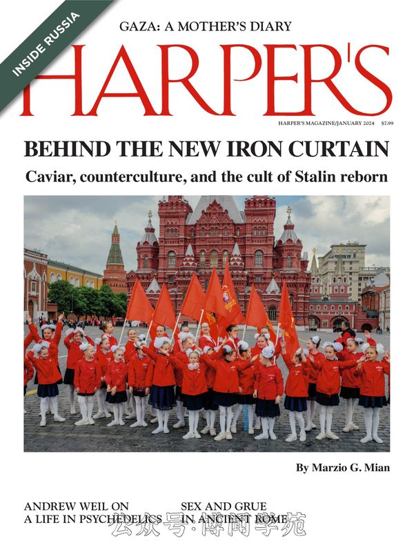 Harper’s 哈泼斯 2024年1月刊 (.PDF)