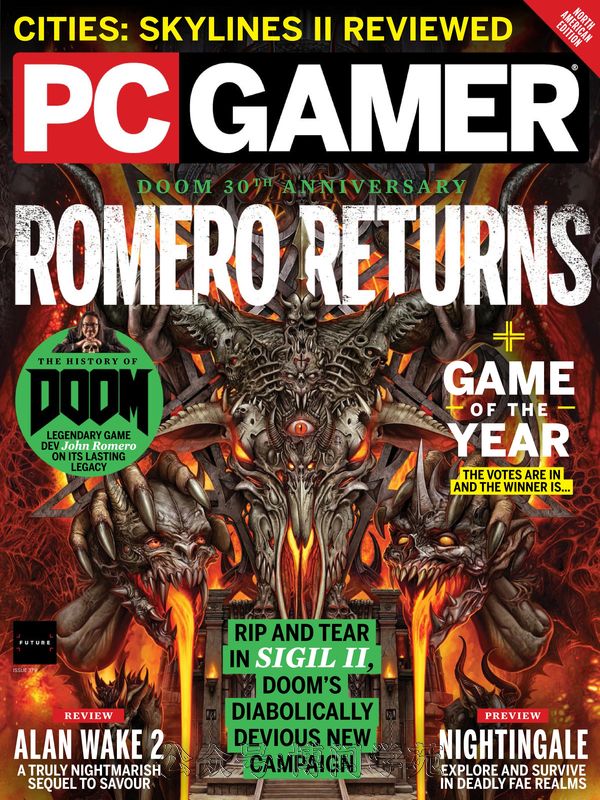 PC Gamer 电脑游戏者 2024年2月刊 (.PDF)
