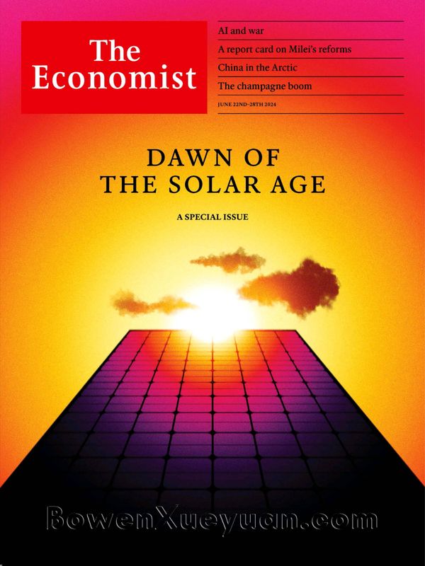 The Economist 经济学人 2024年6月22日刊 (.PDF/MOBI/EPUB/MP3音频)